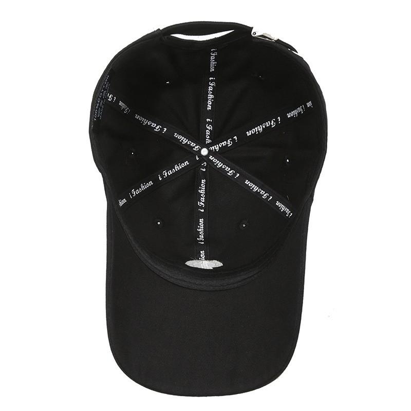 Unisex Baseball Cap With Embroidered Letter B Adjustable Sun Hat Outdoor Sports Leisure