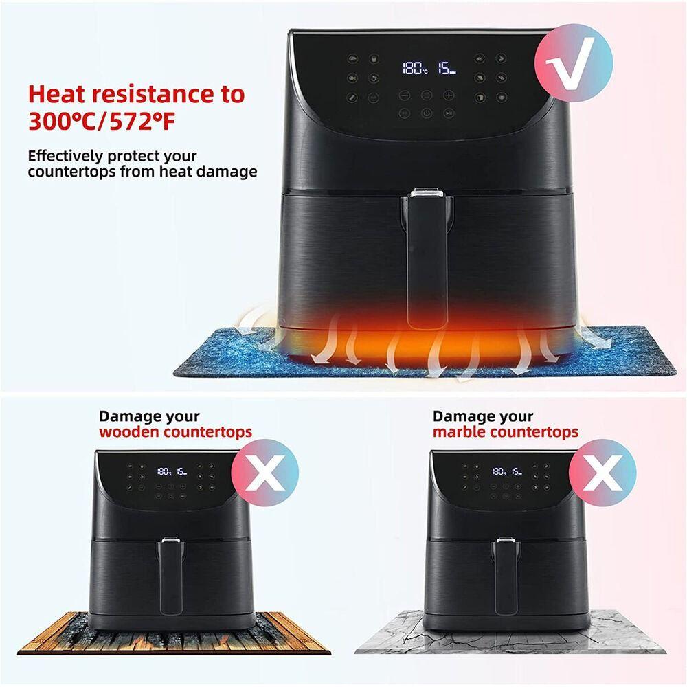 Air Fryer Countertop Protector Silicon Worktop Protector New Heat Resistant Mat
