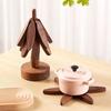 Подставки под горячее в форме дерева, декоративные термостойкие коврики для деревянного стола