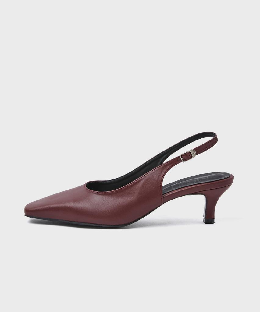 Moodnight Erina Квадратный Slingback на Шпильке-Киттен Хилл - 4 Цвета | 5См (Тип Б)