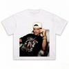 2026 Summer Bruno Mars Portrait Pattern Printed Tshirt Fashion Men Women Harajuku High Quality Oversized Short Sleeve Tees