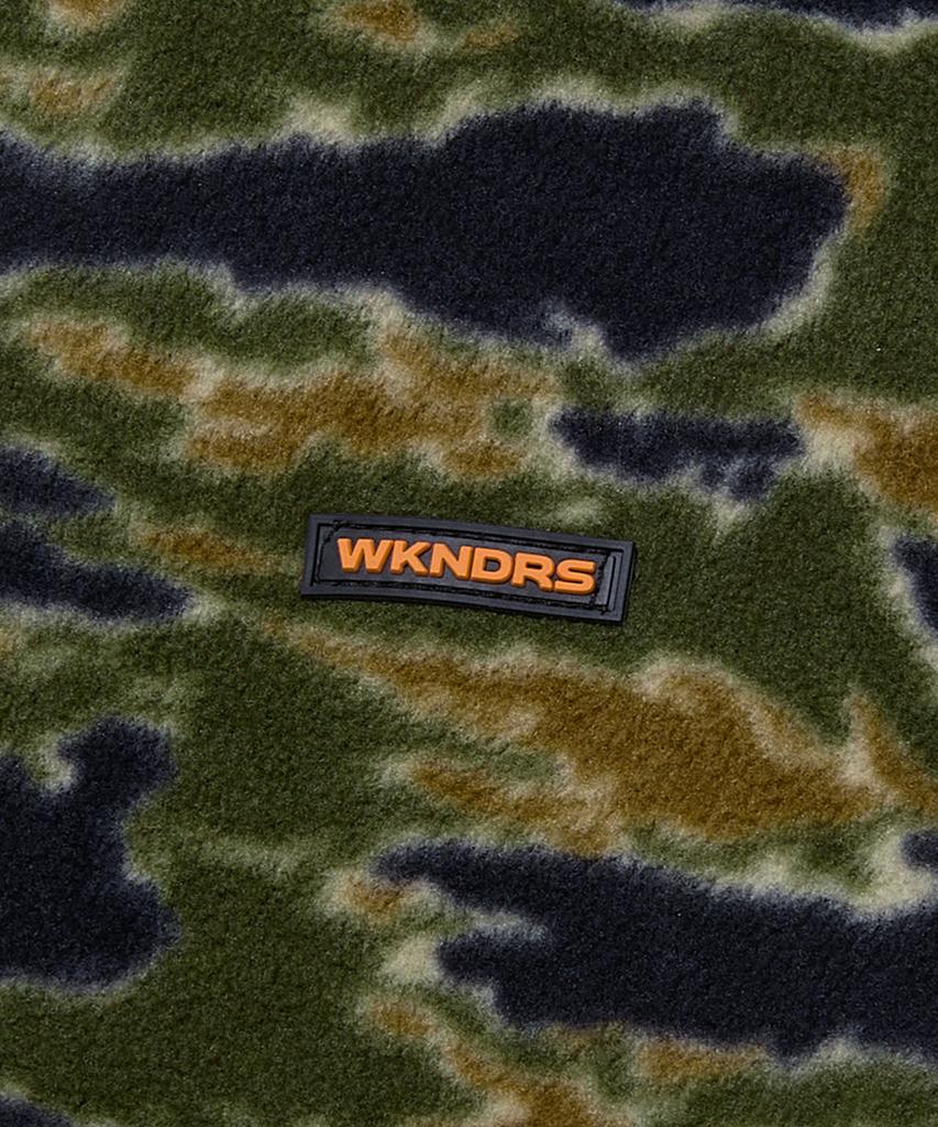 Флисовая куртка-зип-ап Wkndrs Камуфляж (Camo)