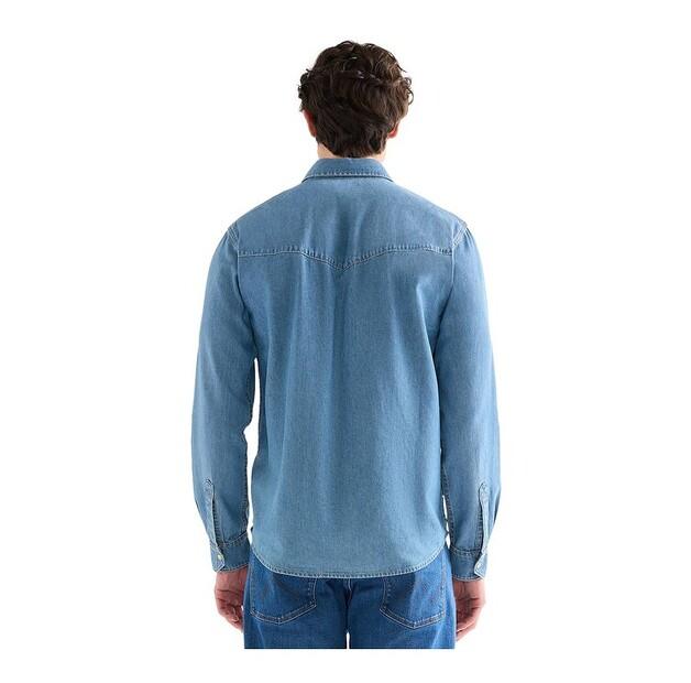 Рубашка джинсовая Wrangler 112378474