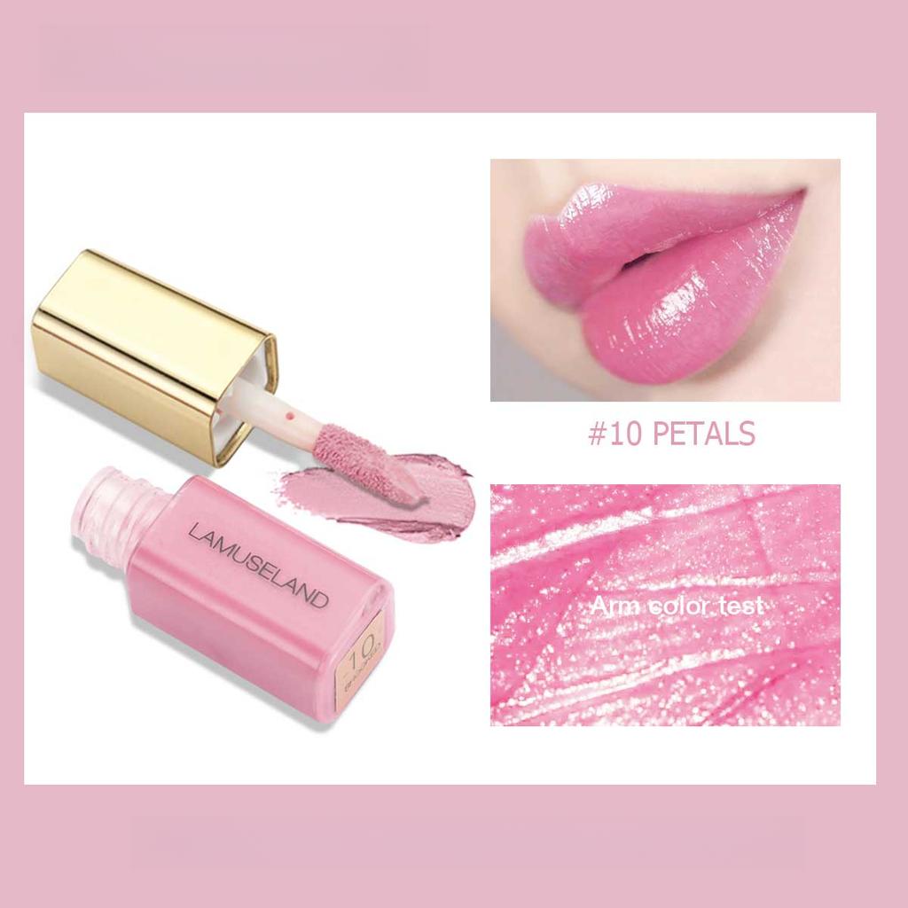 12 цветов милый мини-бархатный увлажняющий блеск для губ питательная жидкая помада 3,5 г