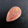 Lab Created Boulder Opal Pear 10.90 Ct Beautiful Certified Loose Gemstone