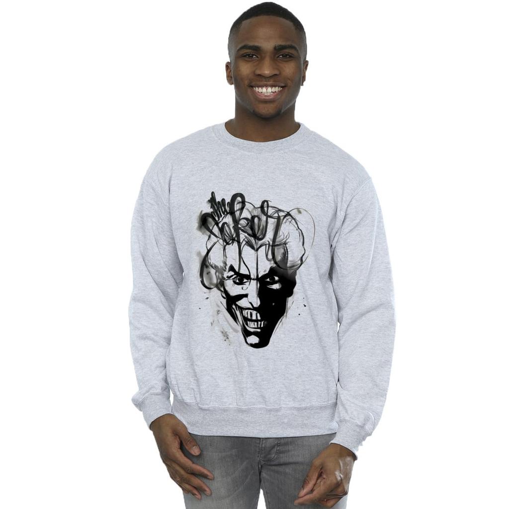 Batman Mens The Joker Sketch Sweatshirt