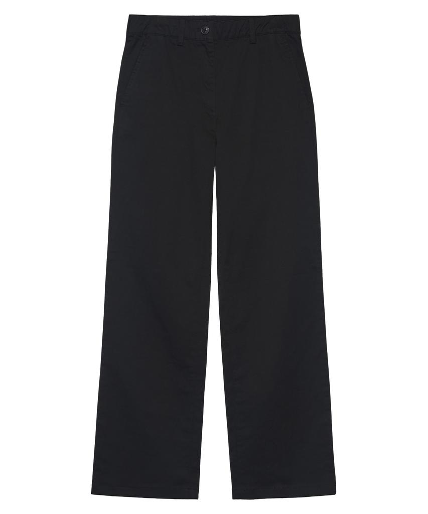 USPOLOASSN Wide Cotton Chino Pants_Black