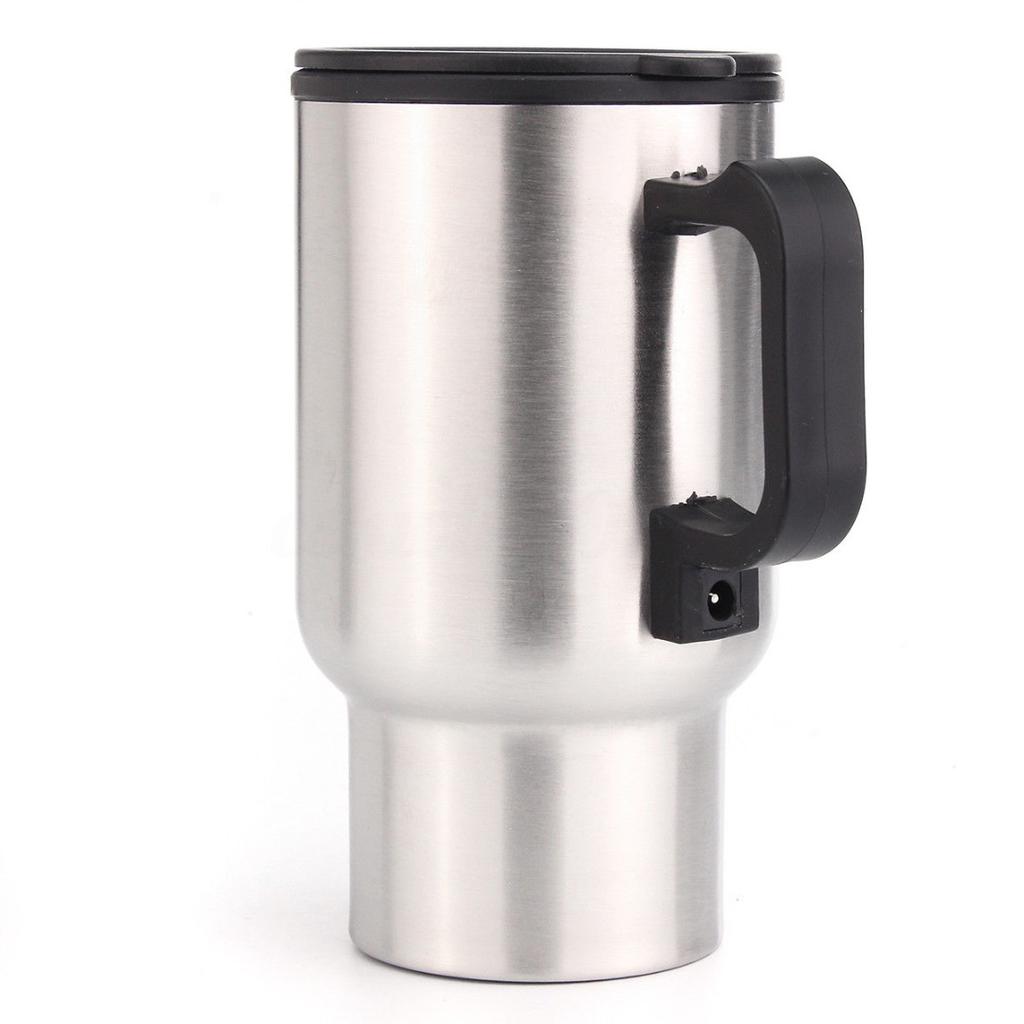 Чайник из нержавеющей стали, дорожный автомобильный горшок, прикуриватель, вода 12 В, 450 мл