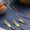 Stainless Steel For Dessert,Salad For Restaurant Mini Eating Ware Fruit Forks Tableware Fork