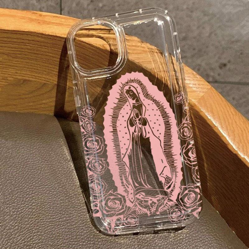 Минималистичный чехол для телефона с лозунгом Jesus Girl Tulip для iPhone 16E 16 15 14 Pro Max Plus 11 12 13 XR 7 8 Plus SE2, противоударный чехол из ТПУ