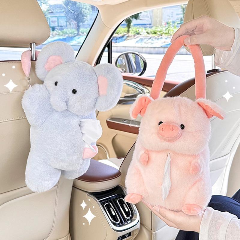 Cute Cartoon Pattern Soft Polyester Neck Scarf For Women