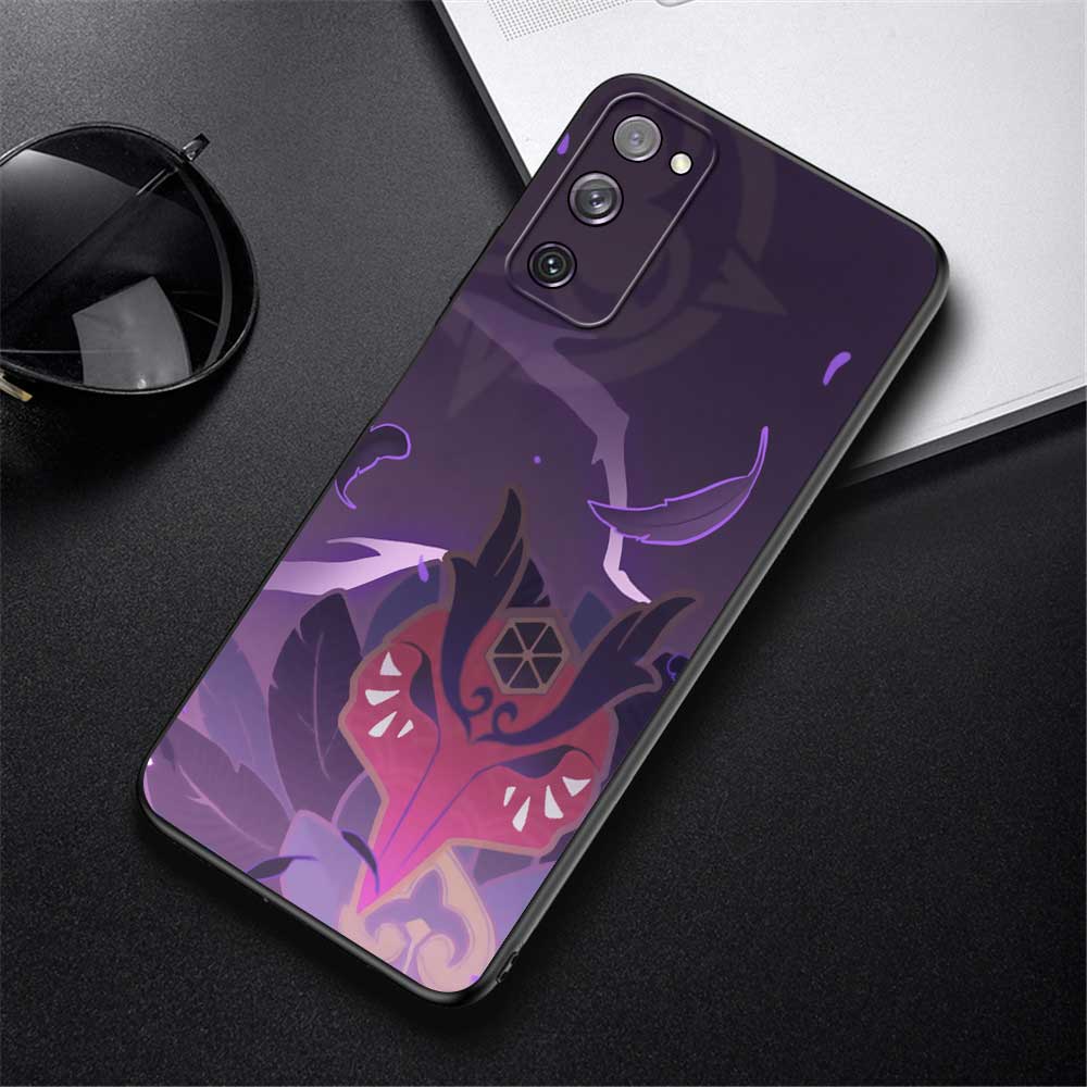 Чехол для телефона Genshin Impact Icon для Samsung Galaxy S22 5G S21 Ultra S20 S10 S9 Plus S10E S8 S7 Edge, защитный чехол