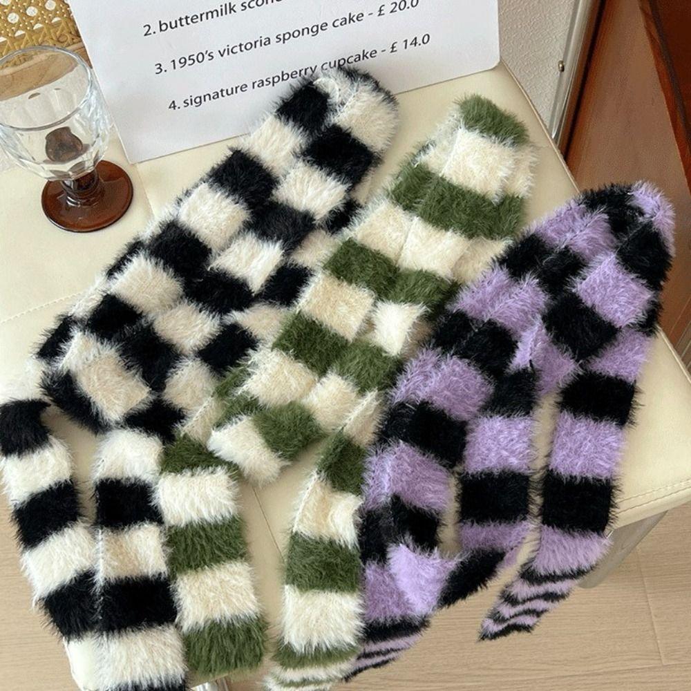 Харадзюку Y2K Полосатый шарф Готический панк Чокер Лента Модный узкий длинный шарф Девушка