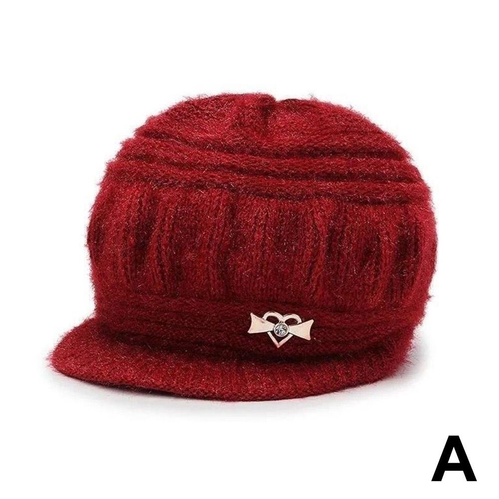 Модная шапка плюшевая вязаная ветрозащитная однотонная теплая зимняя старая осенняя шапка плюшевая и простая Q2R7