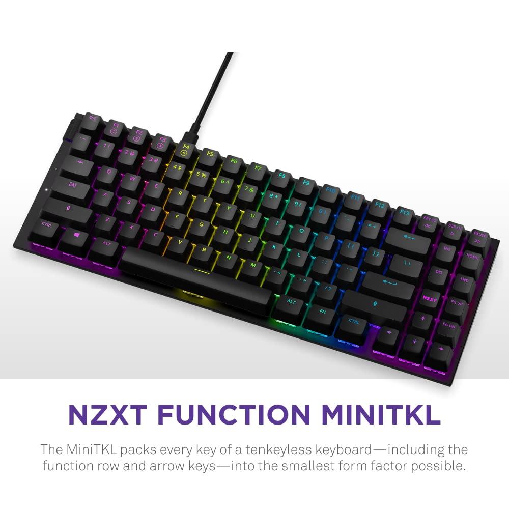 Игровая клавиатура NZXT FUNCTION MINITKL черная KB593 KB-175US-BR