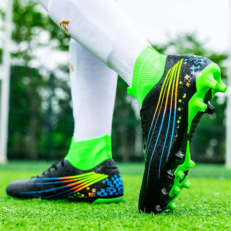 Мужские футбольные бутсы TF/FG, футбольные бутсы до щиколотки для мужчин, подростков, взрослых, бутсы для тренировок на траве, кроссовки 35-47