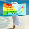 Personalized customized proof beach towel with Numberblocks pattern - soft, absorbent,quick-drying,perfect swimming,camping&bathing