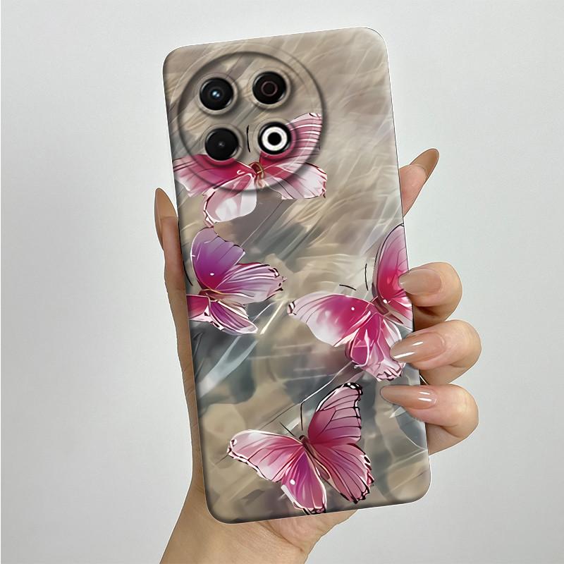 Чехол для телефона Tecno Spark 30 Pro KL7 30Pro 4G Cover Мягкий силикон Сладкая расписная оболочка Мультяшная Funda Прекрасный печатный корпус Coque