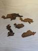 World map of countries with accessories 120cm World map for wall for children