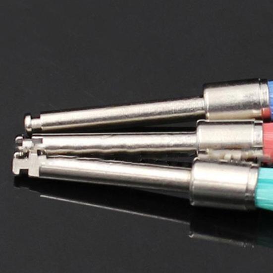 Yousheng 100Pcs/Box Dental Polishing Brush High Temperature Resistant Waterproof Metal Teeth Whitening Polishing Brush Head for Stain Removal