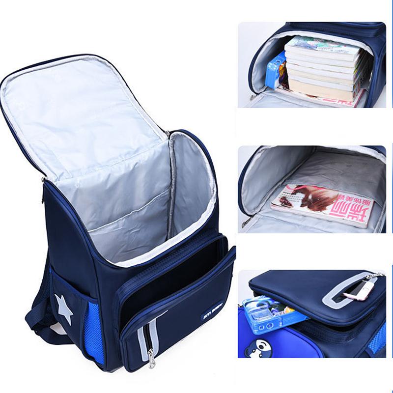 Waterproof Student Bags Boys Girls Orthopedic School Backpacks Kids Schoolbags Children Satchel Knapsack AVE
