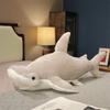 Giant New Whale Plush Toys Big Soft Stuffed Sleeping Pillow Cute Sea Animal Fish Blue Shark Doll Kids Baby Birthday Gift