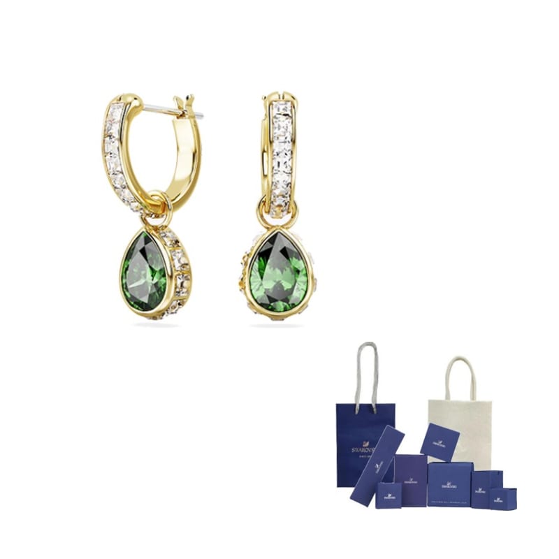 Swarovski Серьги Chroma Женские Золотые 5662922