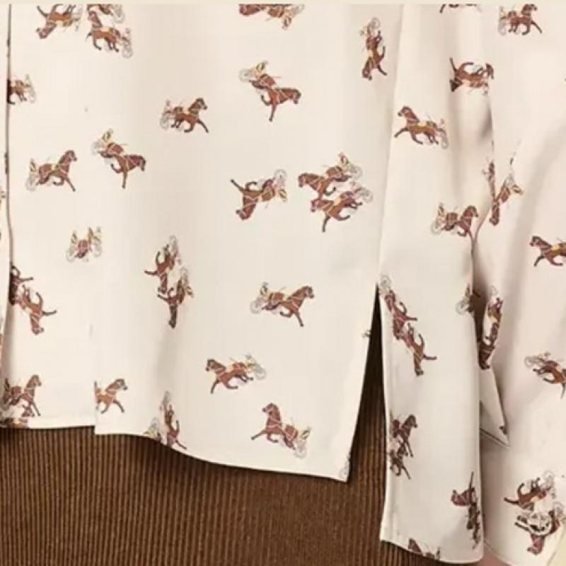 BCBG Блузка с классическим принтом B4f8b440