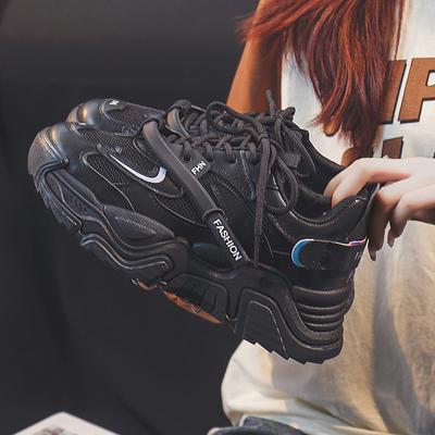 Сетчатые низкие папины туфли весна новые дышащие студенческие спортивные туфли для повседневного ношения