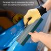 Wallpaper & Window Tint Craft Squeegee with Scale Felt Edge Tool Wallpaper Smoothing Tool Simple for Smooth Application