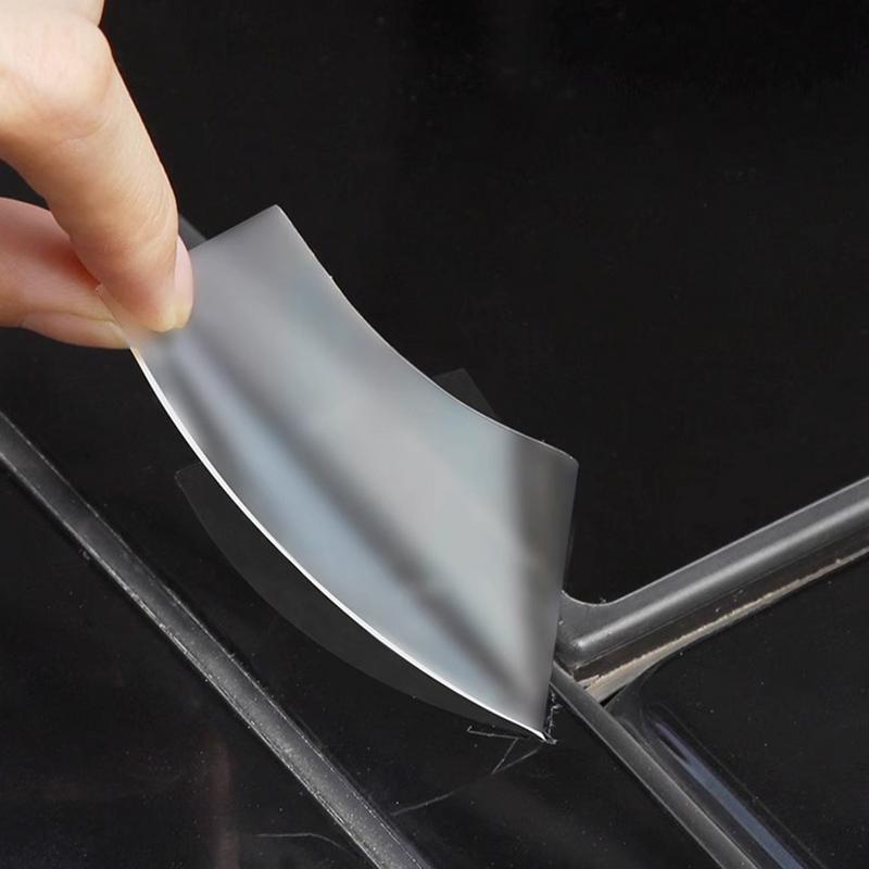 Уплотнитель крышки люка автомобиля Уплотнительная пленка люка Протекающая крыша Прозрачная водонепроницаемая лента Уплотнители окон Для остановки протечек крыши Отделка для автодома