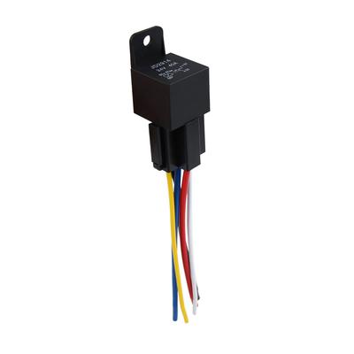 JD-2914 SPDT Релейная колодка Автомобильное реле 5 контактов 40А DC24V Автомобильная колодка для жгута проводов с вилкой в комплекте 1 шт.