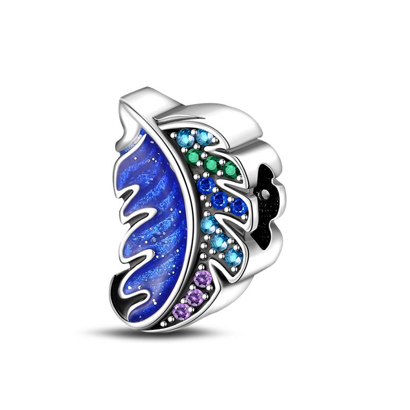 925 Серебряный цвет драгоценный камень бабочка светящийся светлячок фиолетовый подвески подвески подходят 925 оригинальные браслеты DIY вечерние ювелирные изделия подарок