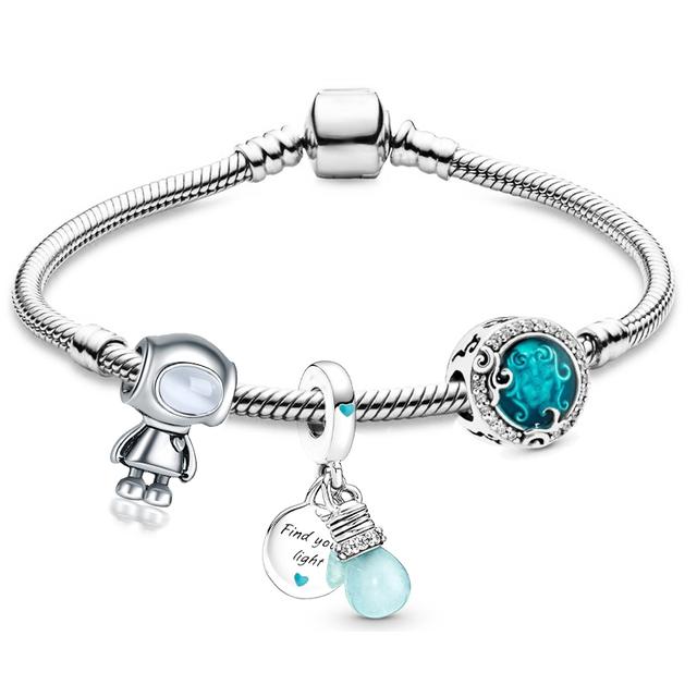 Высокое качество Хэллоуин тыква летучая мышь призрак подвески бусины кулон с подвесками браслеты для женщин детские украшения