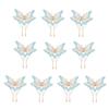 Alloy Material Butterfly Clothing Accessories Butterfly Brooch Pendant  For Jewelry Making