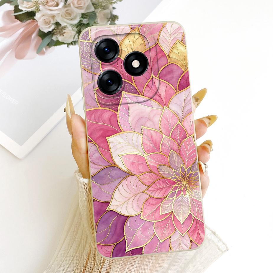 Чехол для Realme Note 50 Realme C51 C51s C53 Милый Мультяшный Новый Конфетный Расписной Чехол для Телефона Для Realme C53 C 51 Note50 Мягкий Чехол Сумки