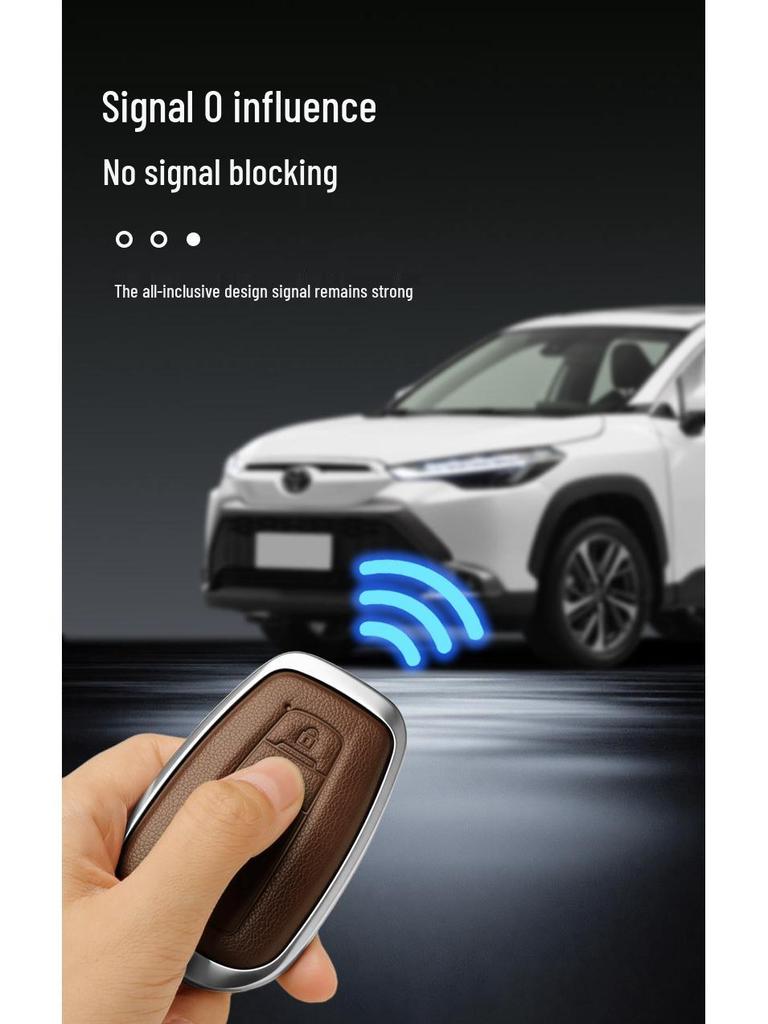 Чехол для ключа Toyota для Camry, Avalon, Highlander, RAV4, Corolla, CHR и других