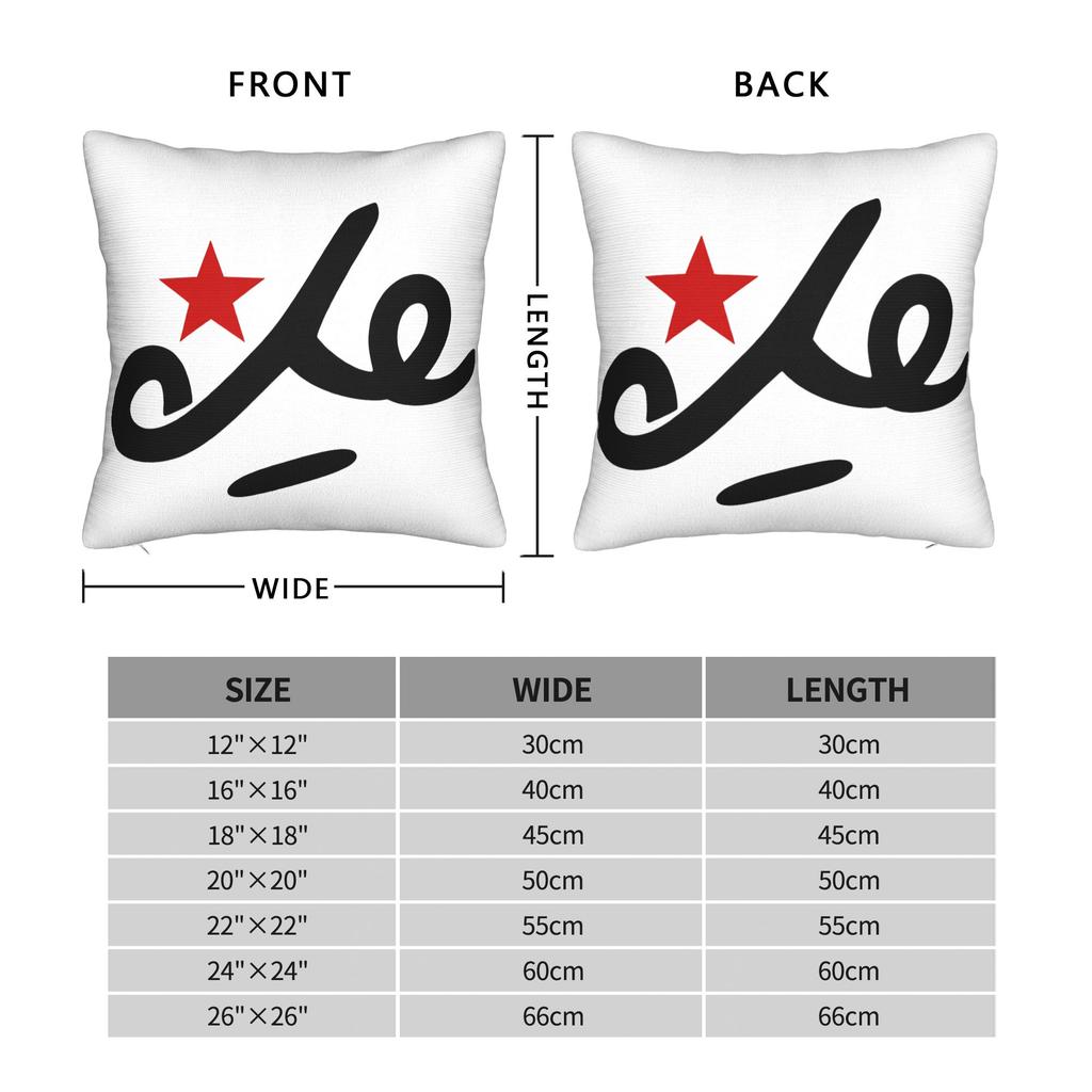 Che Guevara Pillow Cover Soft Cushion Cover Morden Pillow Case For Living Room Bed Chair