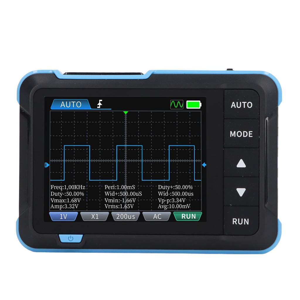 Handheld Digital Oscilloscope 2.8 Inch TFT 5.0MSs High Sampling Rate 1M Bandwidth Portable
