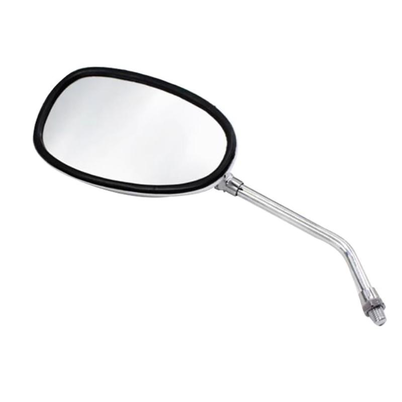 Универсальные 10мм хромированные зеркала заднего вида мотоцикл мотокросс скутер электровелосипед гоночный мотоцикл боковое зеркало аксессуары для обзора сзади