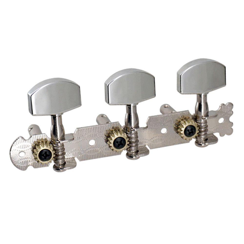 Sealed String Knob Bass Guitar Tuning Pegs Folk Guitar Accessories Machine Heads Tuners L R Triplet