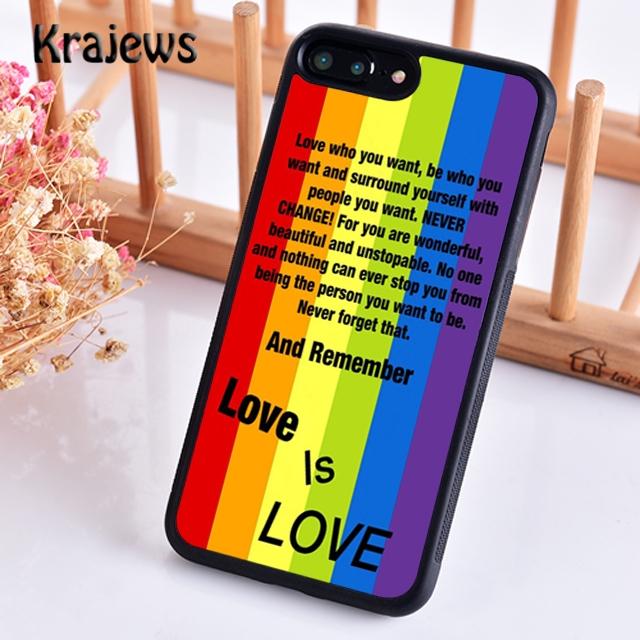 RAINBOW FLAG GAY LESBIAN PRIDE LGBT Phone Case Cover For iPhone 17 Air 16 15 14 plus 12 13 pro max