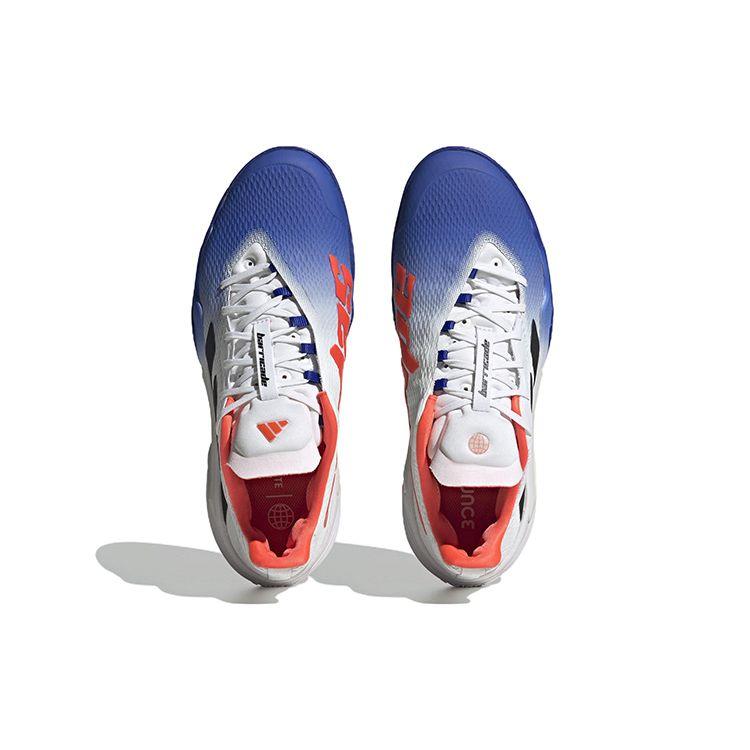 Adidas Мужские кроссовки Barricade Lucid Blue Solar Red Core-Black HQ8917