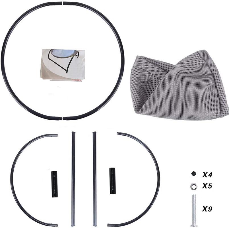 Дышащий гамак из нержавеющей стали для домашних животных, питомник для кошек и собак, подвесная съемная верхняя сетка, кровать для отдыха для домашних животных