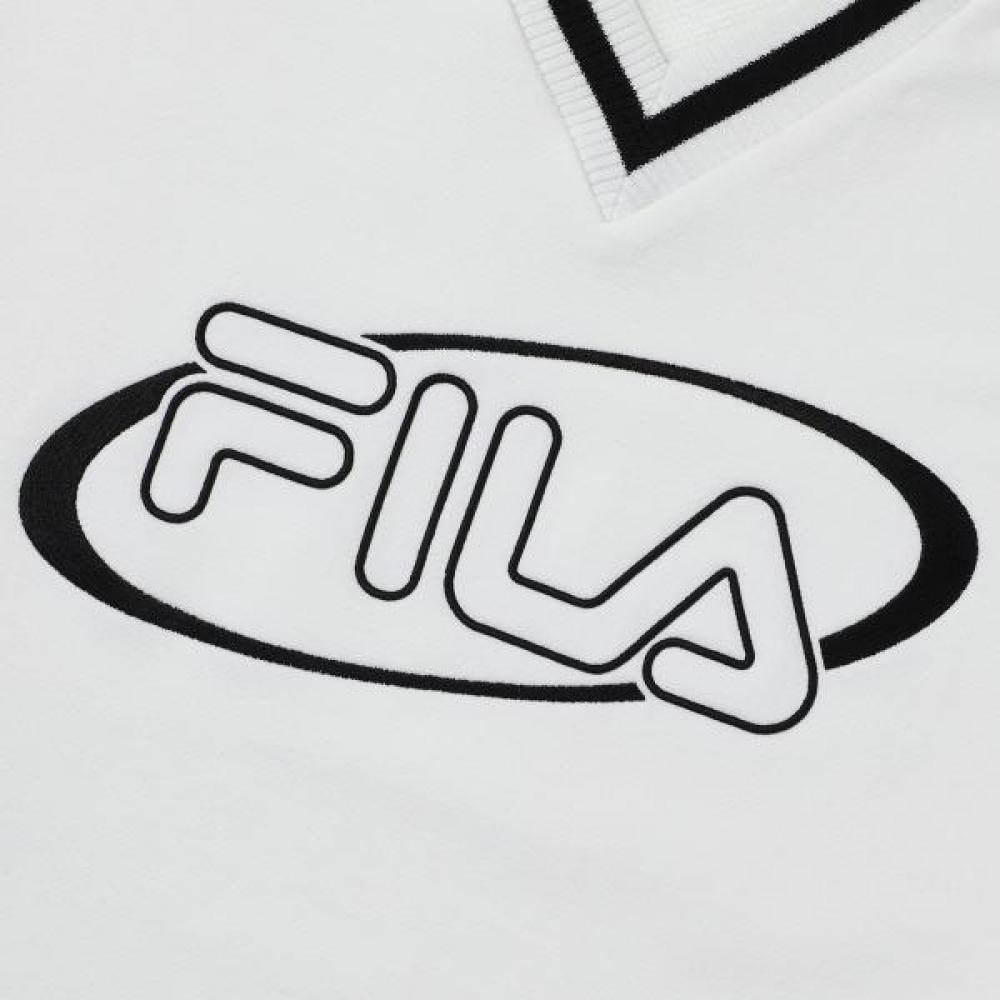 Fila Свободная толстовка с V-образным вырезом