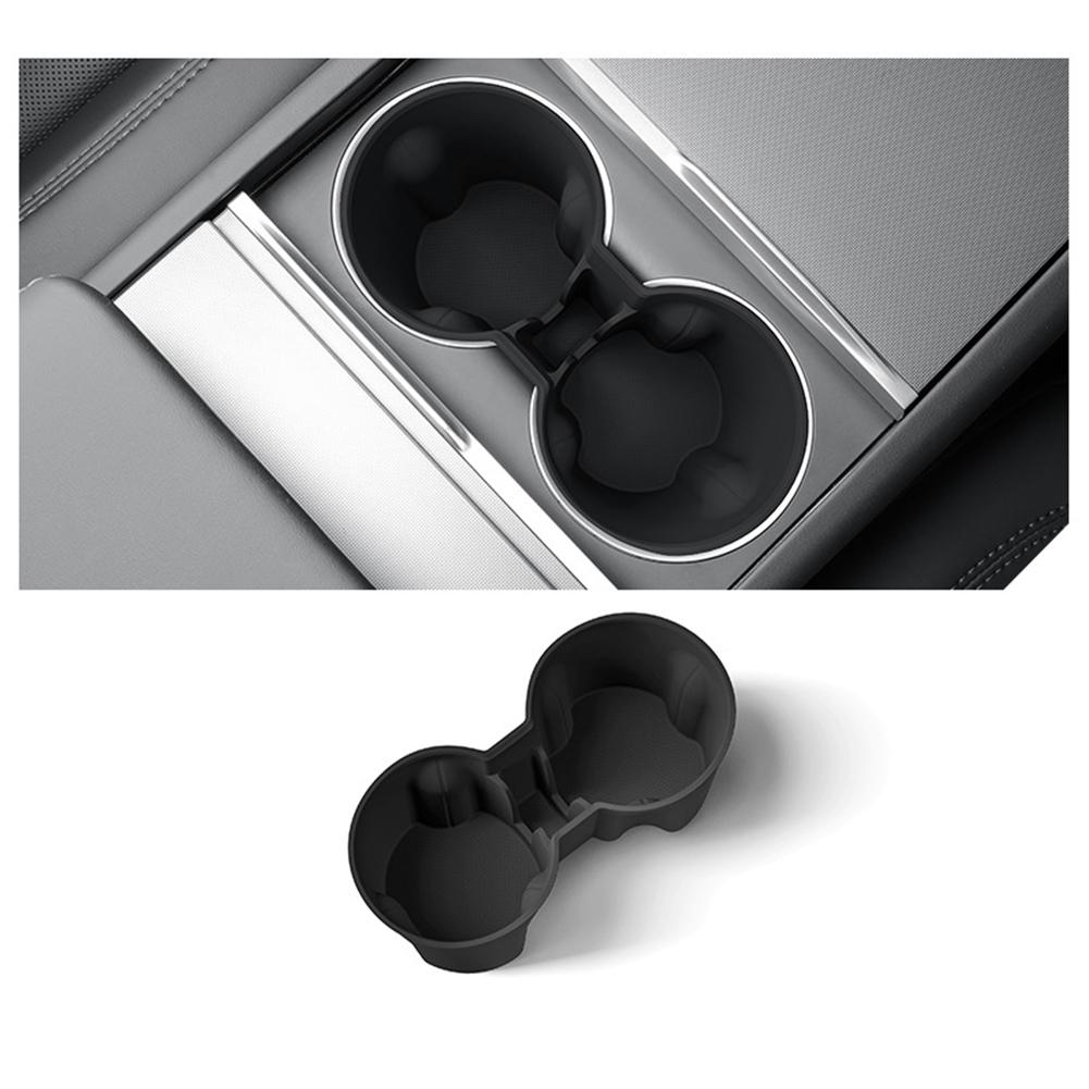 Cup Holder For Tesla Juniper 2025 Center Console Storage Holder Phone Box Organiser Armrest Ins G1M1