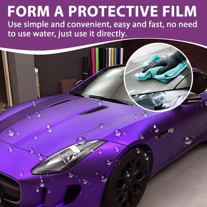 Car Nano Ceramic Coating Spray 6 in  Long Lasting Protection  Repair for Auto Detailing Shine Maintenance