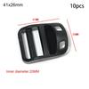 Outdoor Sport Bag Hook Webbing Strap Buckle Backpacking Release Parts Adjustable Slider Fastener