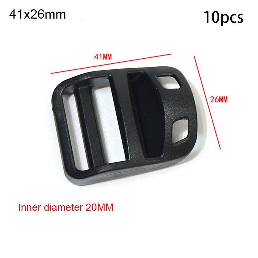 Outdoor Sport Bag Hook Webbing Strap Buckle Backpacking Release Parts Adjustable Slider Fastener