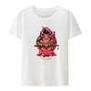 Kitsune Fury Portrait Comfortable Shirts And Blouses Ulzzang Breathable Unisex Clothes Streetwear Roupas Popular Leisure  Tops